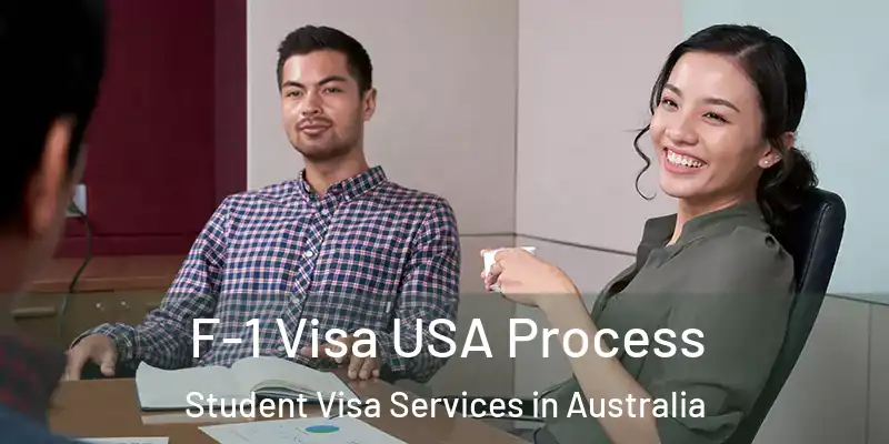  F-1 Visa USA Process Student Visa Services in Australia